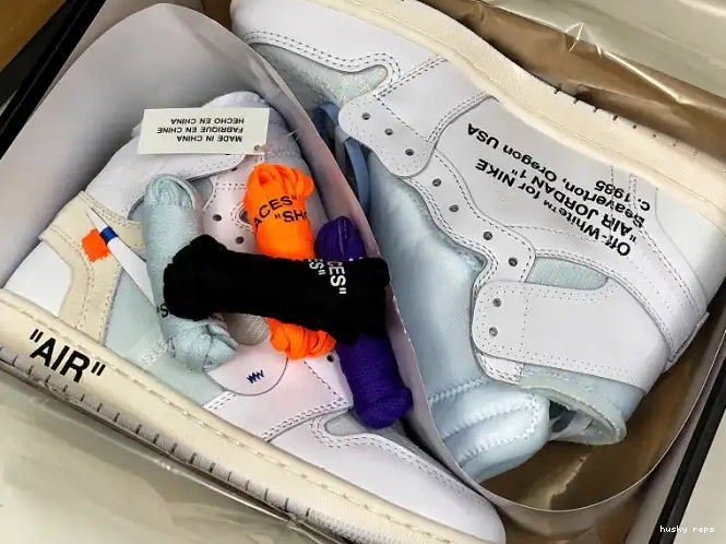Rep Husky White Retro Off-White High 1 AQ0818-100 Air Jordan 0519